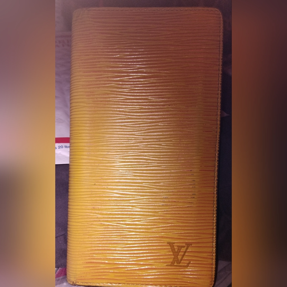 Louis Vuitton Yellow Wallet